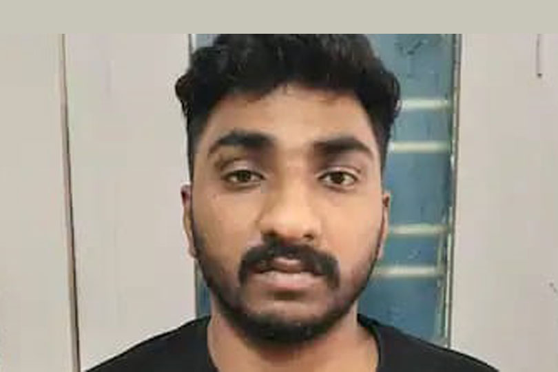 പിന്നില്‍ നിന്ന് ചവിട്ടി വീഴ്ത്തി യുവതിയുടെ സ്വര്‍ണമാല പിടിച്ചു പറിച്ച് മുങ്ങിയ യുവാവ് പിടിയില്‍.